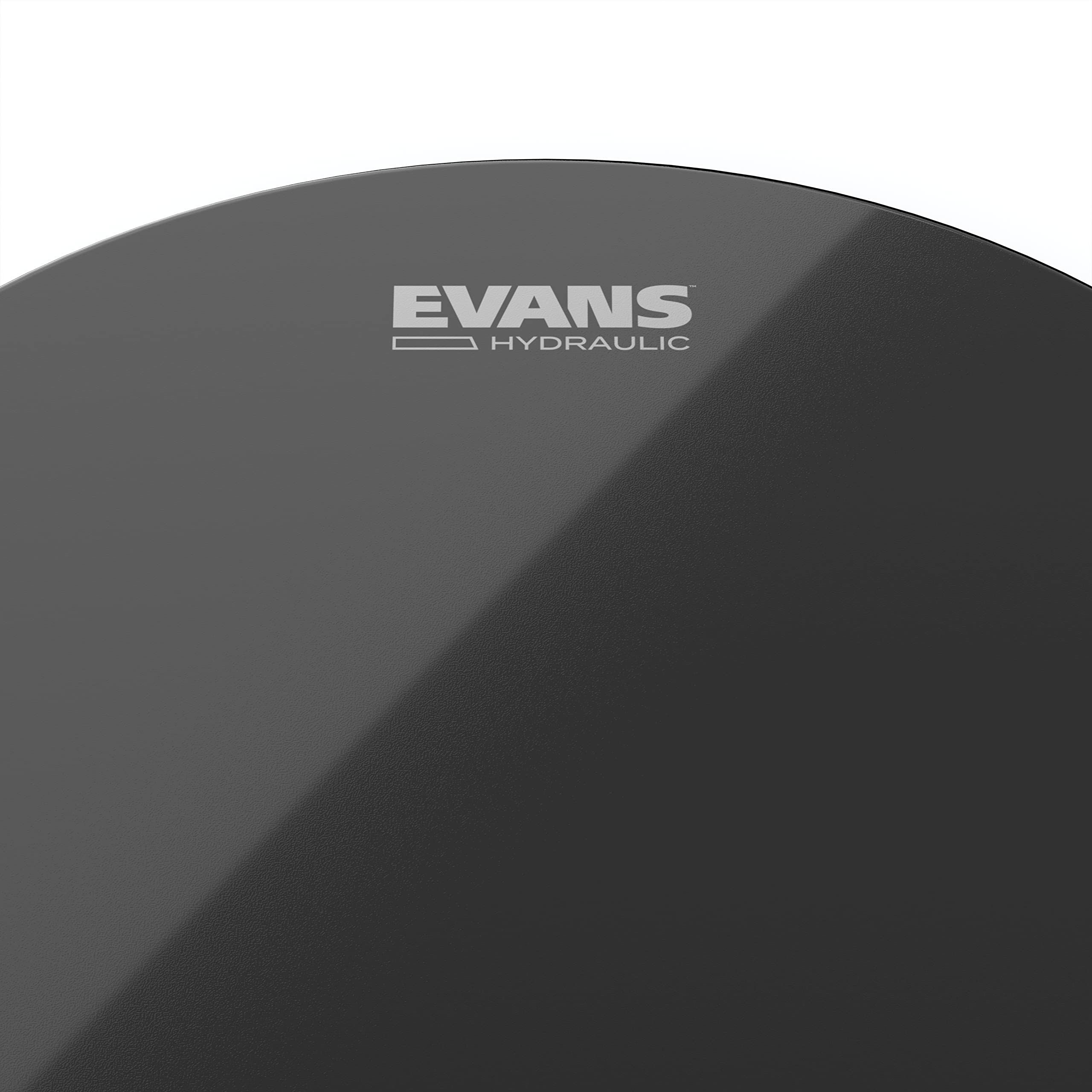 Evans Drum Heads   Hydraulic Black Tom Drumhead, 12 Inch